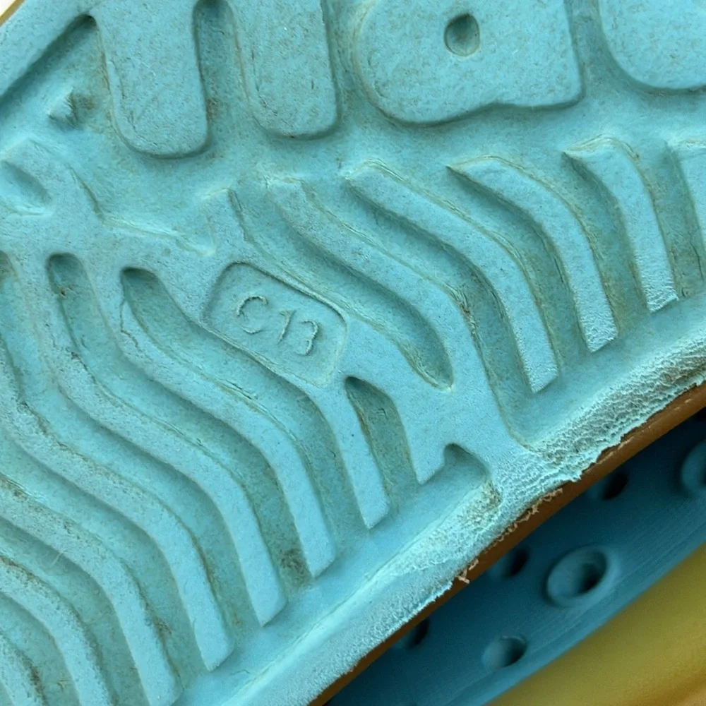 NATIVE Jefferson Light Blue Glow in the Dark Slipon Waterproof Size C13